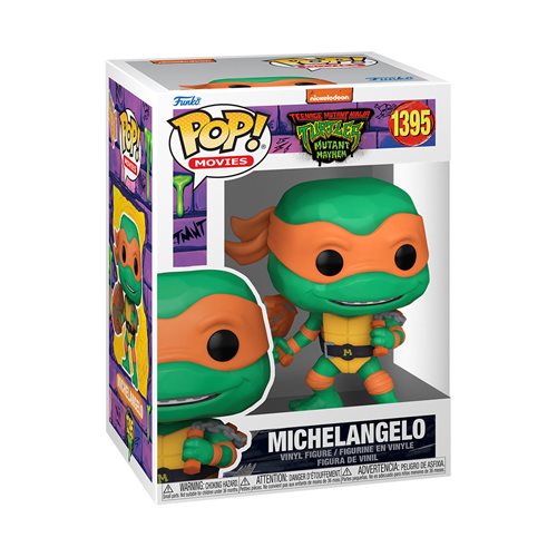 Teenage Mutant Ninja Turtles: Mutant Mayhem Pop! Vinyl Figure Michelangelo [1395] - Fugitive Toys
