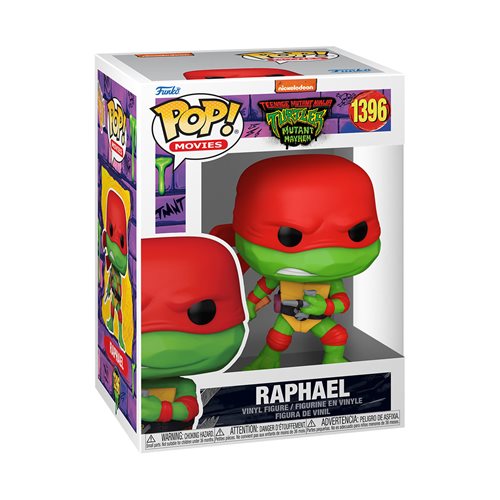 Teenage Mutant Ninja Turtles: Mutant Mayhem Pop! Vinyl Figure Raphael [1396] - Fugitive Toys