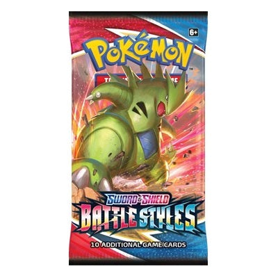 Pokemon Trading Card Game Sword & Shield Battle Styles Booster Pack - Fugitive Toys