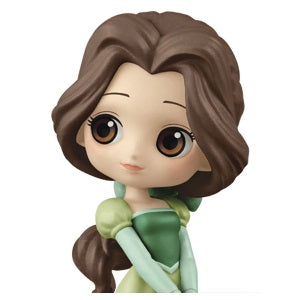 Disney Q Posket Petit Story of Belle Green Dress - Fugitive Toys