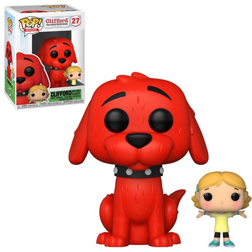 Books Pop! Vinyl Figure Clifford The Big Red Dog with Emily [27] - Fugitive Toys