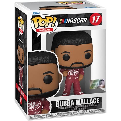 NASCAR Pop! Vinyl Figure Bubba Wallace (Dr. Pepper) [17] - Fugitive Toys