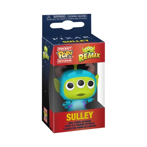 Disney Pixar Pocket Pop! Keychain Alien Remix Sulley - Fugitive Toys