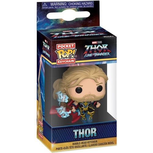 Thor Love and Thunder Pocket Pop! Keychain Thor - Fugitive Toys