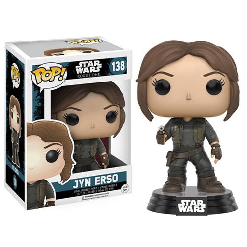 Star Wars Rogue One Pop! Vinyl Bobblehead Jyn Erso - Fugitive Toys