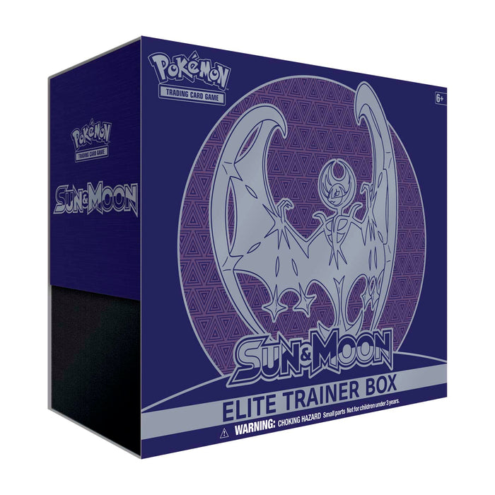 Pokemon TCG Sword & Shield Sun & Moon (Lunala) Elite Trainer Box - Fugitive Toys