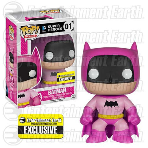 DC Universe Pop! Vinyl Figure Pink Batman 75th Anniversary Rainbow [Entertainment Earth Exclusive] - Fugitive Toys