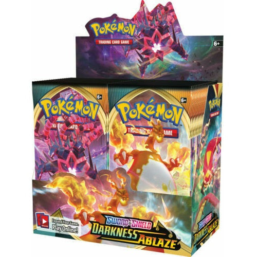 Pokemon Trading Card Game Sword & Shield Darkness Ablaze Booster Box - Fugitive Toys