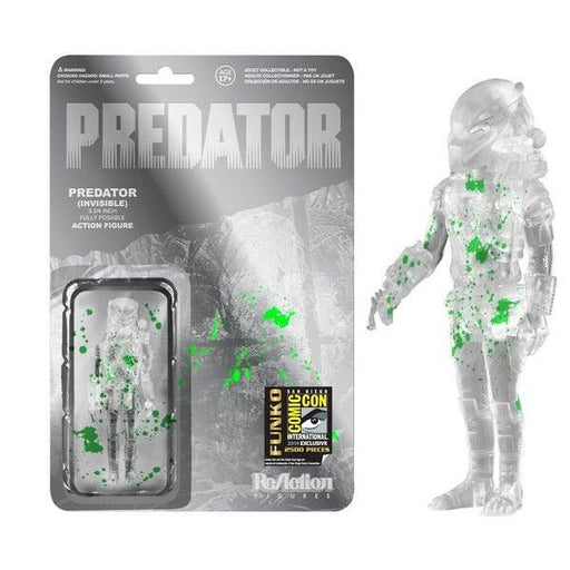Predator ReAction Figure: Splattered Invisible Predator [SDCC 2014 Exclusive] - Fugitive Toys