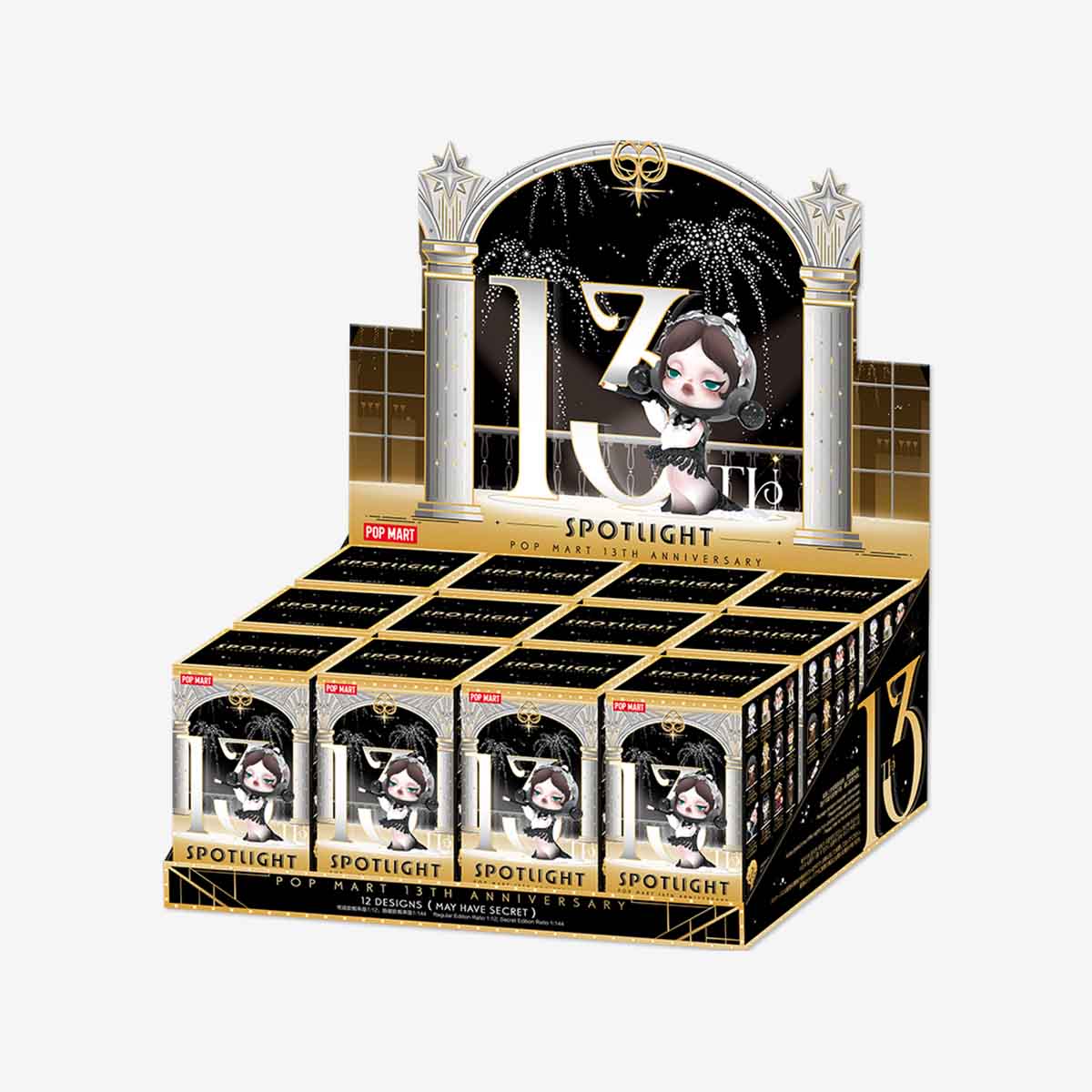 POP MART Spotlight POP MART 13th Anniversary Series Figures [1 Blind Box] - Fugitive Toys