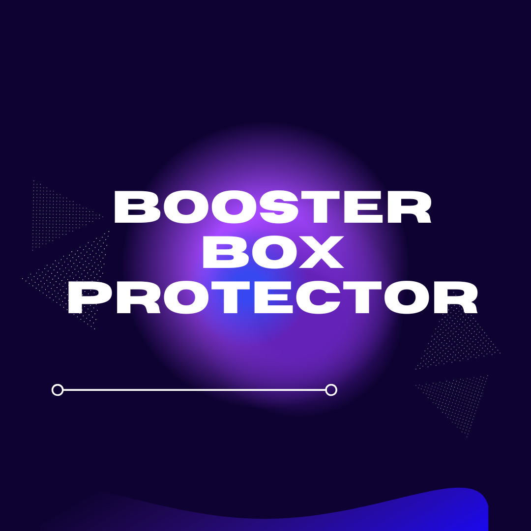 booster box protectors Booster Box Protector (1 Piece)
