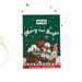 BT21 Merry and Bright Plush Keychain (Holiday Series 2): (1 Blind Box) - Fugitive Toys