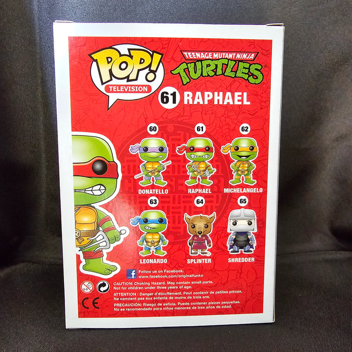 Teenage Mutant Ninja Turtles Pop! Vinyl Figure Raphael [61] - Fugitive Toys