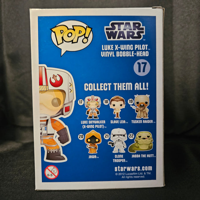Star Wars Pop! Vinyl Bobblehead X-Wing Pilot Luke Skywalker [17] - Fugitive Toys