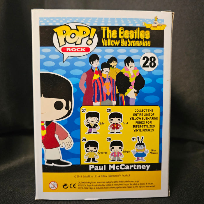 Rocks Pop! Vinyl Figure Paul McCartney [The Beatles] [28] - Fugitive Toys