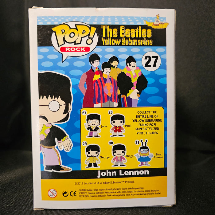 Rocks Pop! Vinyl Figure John Lennon [The Beatles] [27] - Fugitive Toys