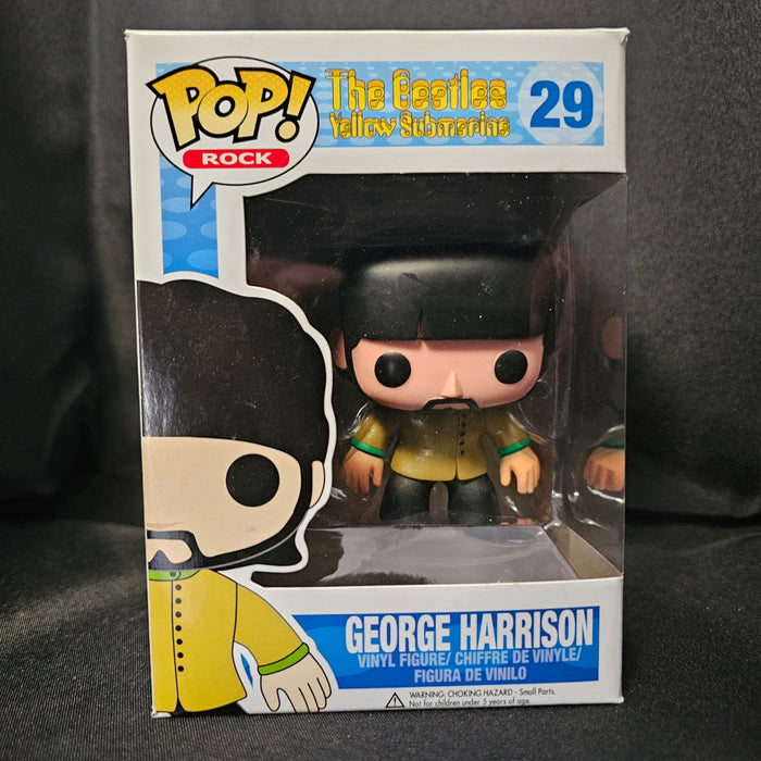 Rocks Pop! Vinyl Figure George Harrison [The Beatles] [29] - Fugitive Toys