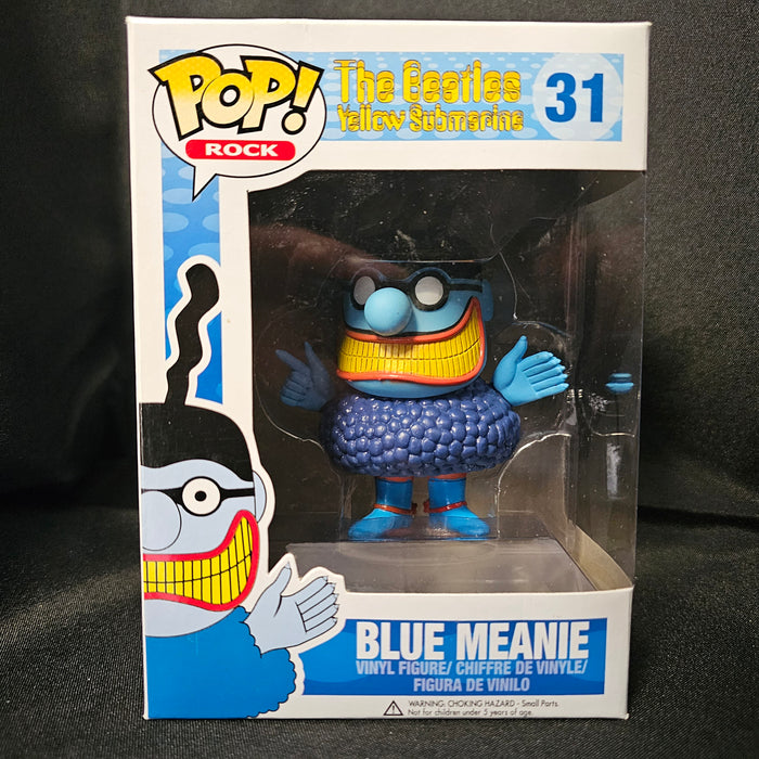 Rocks Pop! Vinyl Figure Blue Meanie [The Beatles] [31] - Fugitive Toys