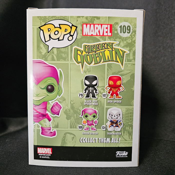 Marvel Pop! Vinyl Figure Green Goblin [GITD] [ECCC 2016 Exclusive] [109] - Fugitive Toys