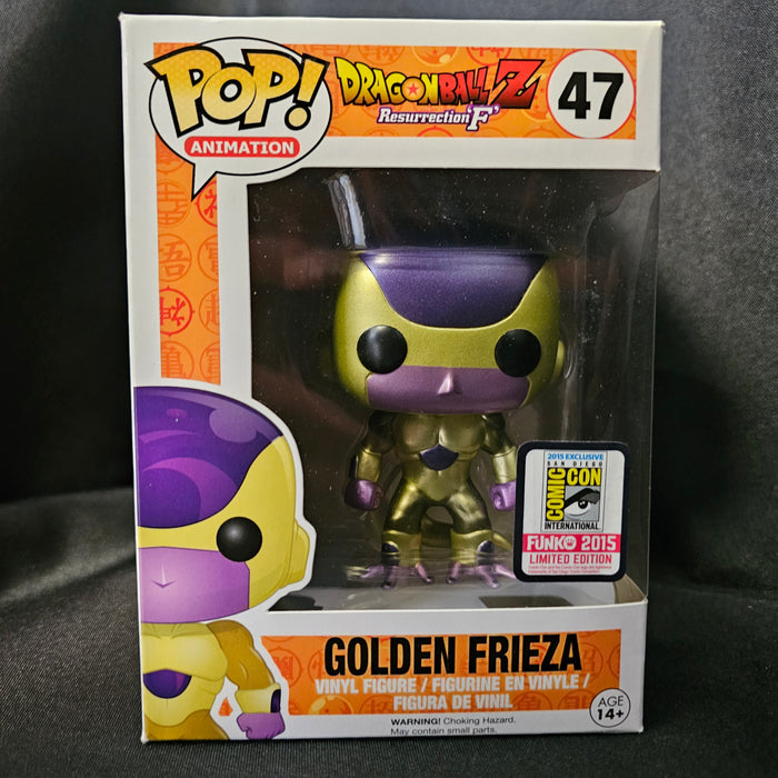 Dragon Ball Z Pop! Vinyl Figure Golden Frieza [SDCC 2015 Exclusive] [47] - Fugitive Toys