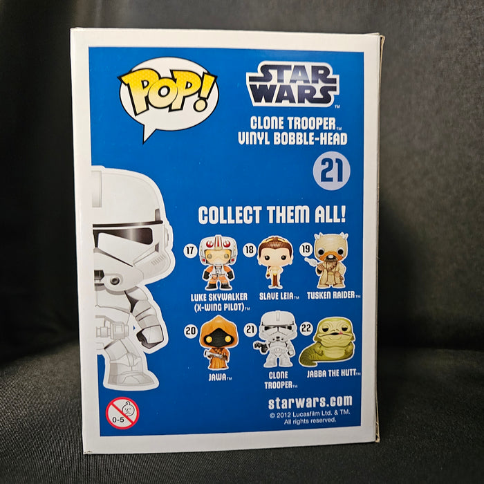 Star Wars Pop! Vinyl Bobblehead Clone Trooper [21] - Fugitive Toys