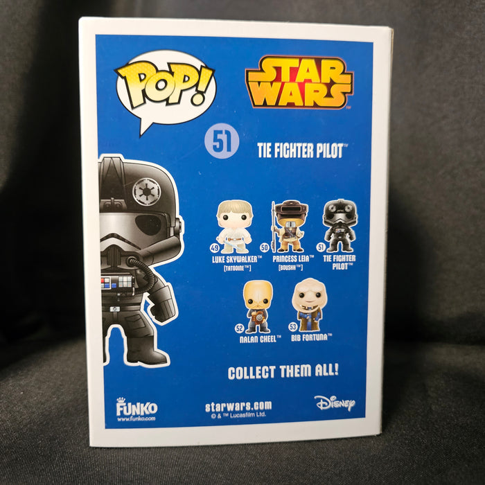 Star Wars Pop! Vinyl Bobblehead Chrome Tie Fighter Pilot [NYCC 2015 Exclusive] [51] - Fugitive Toys