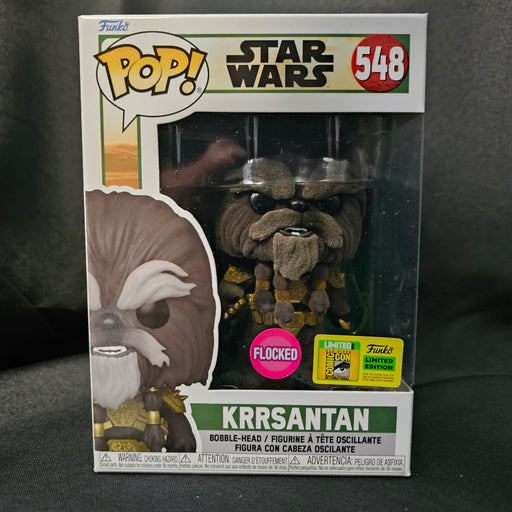 Star Wars Pop! Vinyl Figure Flocked Krrsantan [The Book of Boba Fett] [SDCC 2022] [534] - Fugitive Toys