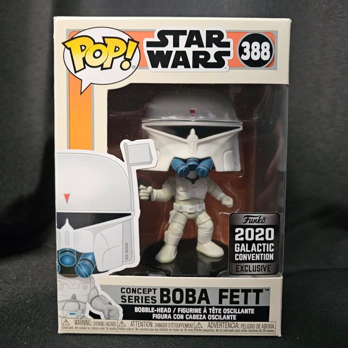 Star Wars Pop! Vinyl Figure Concept Series Boba Fett (2020 Galactic Convention) [388] - Fugitive Toys