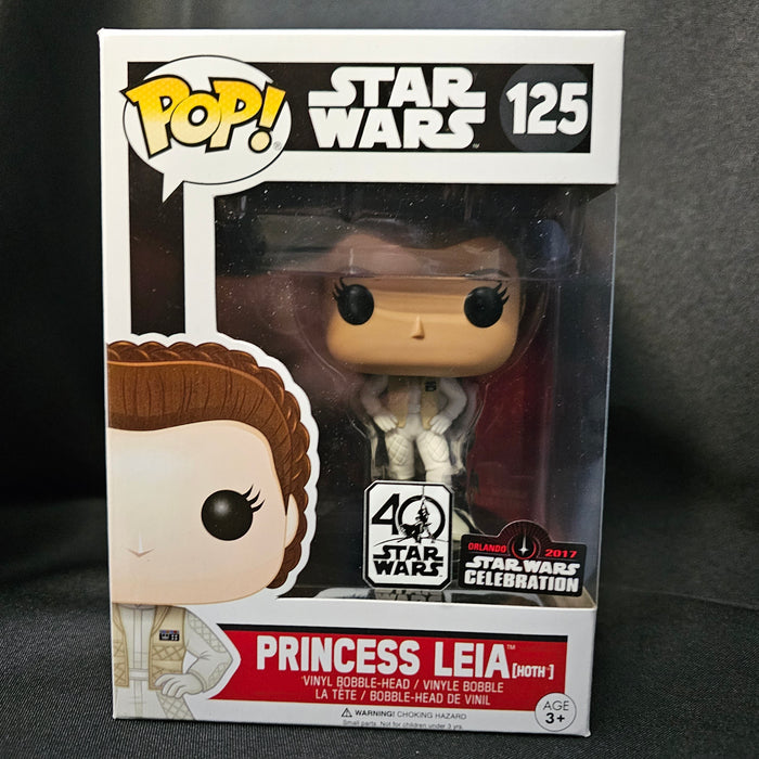 Star Wars Pop! Vinyl Figure Princess Leia [Hoth] [Galactic Convention 2017] [125] - Fugitive Toys