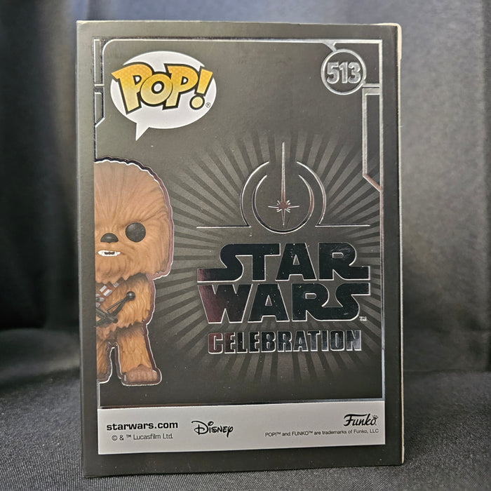 Star Wars Pop! Vinyl Figure Chewbacca [Episode IV: A New Hope] [Star Wars Celebration 2022] [513] - Fugitive Toys