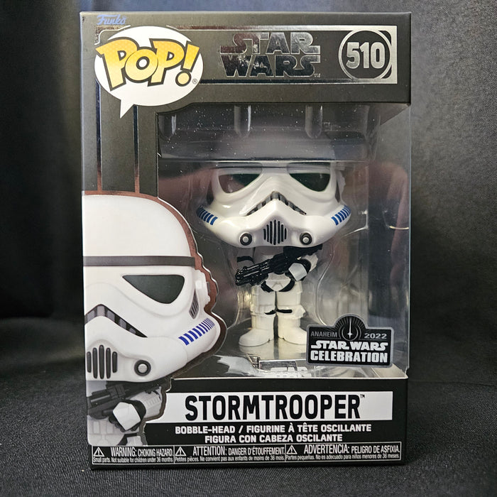 Star Wars Pop! Vinyl Figure Stormtrooper [Episode IV: A New Hope] [Star Wars Celebration 2022] [510] - Fugitive Toys