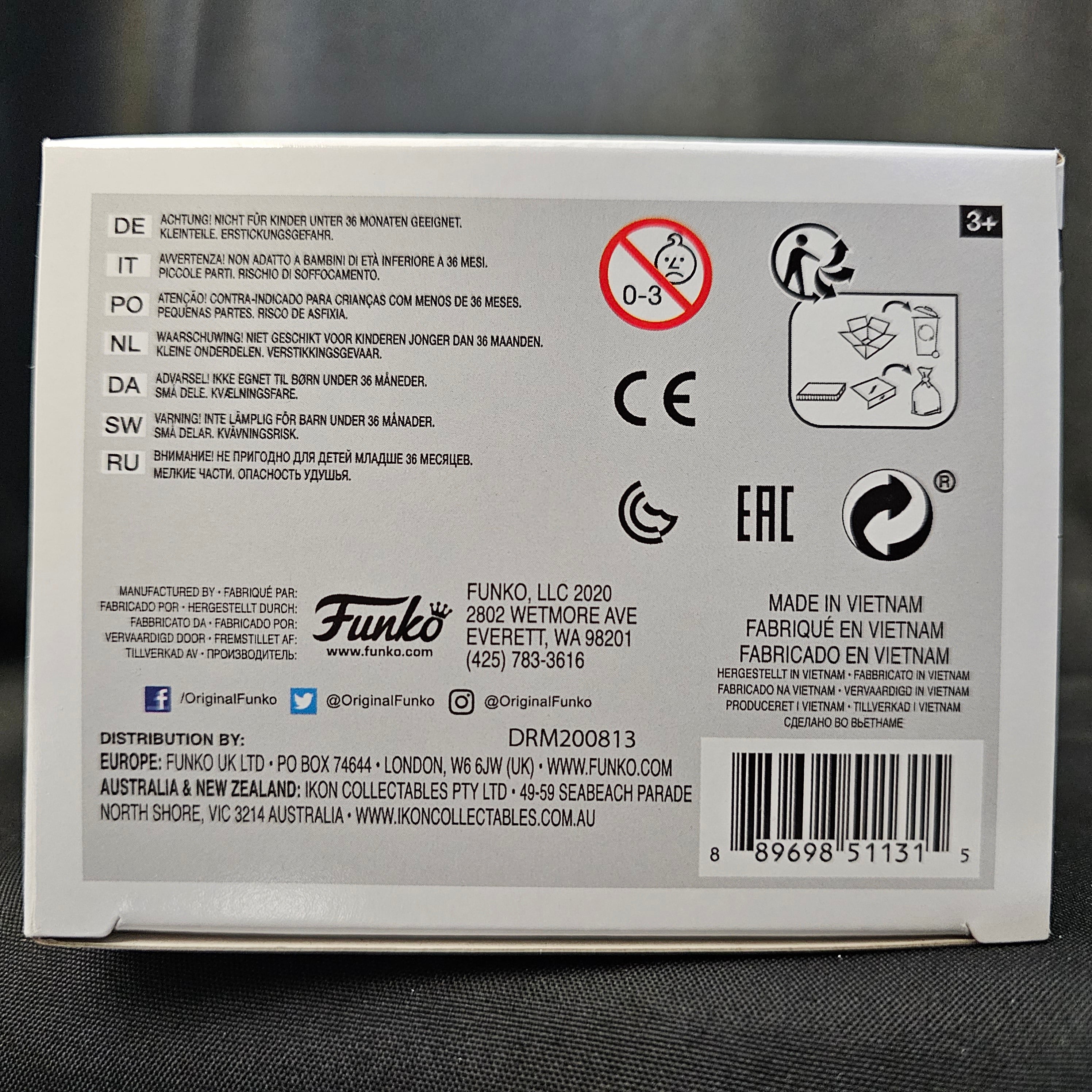 My Hero Academia Pop! Vinyl Figure Mr. Compress (2020 NYCC Shared) [820] - Fugitive Toys