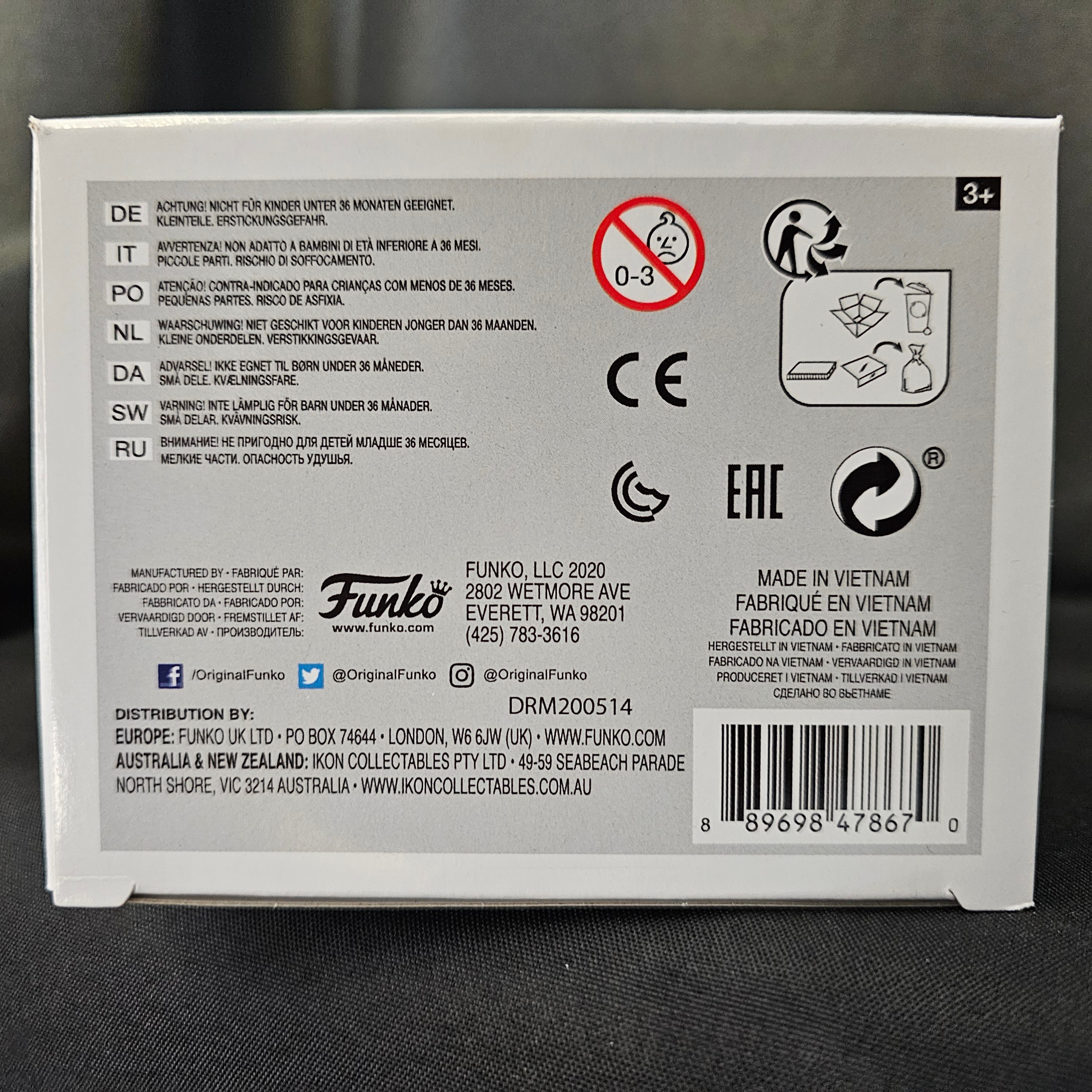 My Hero Academia Pop! Vinyl Figure Katsuki Bakugo (2020 SDCC Shared) [803] - Fugitive Toys