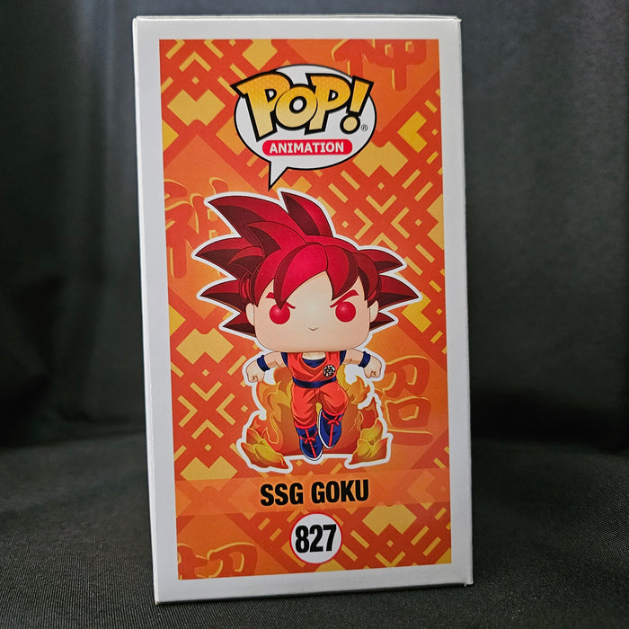 Dragon Ball Super Pop! Vinyl Figure SSG Goku (2020 SDCC Shared) [827] - Fugitive Toys