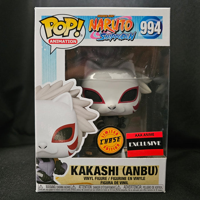 Naruto Shippuden Pop! Vinyl Figure Kakashi [Anbu Mask] [Chase] [AAA Anime Exclusive] [994] - Fugitive Toys
