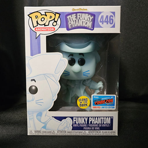 Hanna-Barbera Pop! Vinyl Figure Funky Phantom [The Funky Phantom] [GITD] [NYCC 2018] [446] - Fugitive Toys