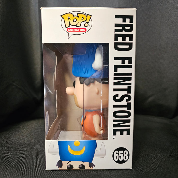 Hanna-Barbera Pop! Vinyl Figure Fred Flintstone [Water Buffalo Hat] [The Flintstones] [Funk-Shop] [658] - Fugitive Toys