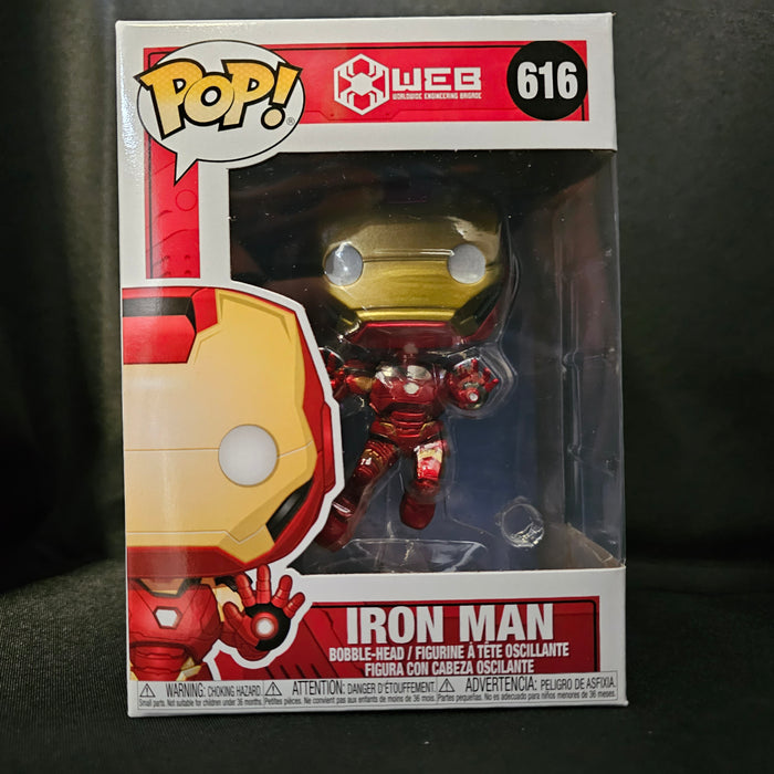 Marvel Pop! Vinyl Figure Iron Man [Worldwide Engineering Brigade] [Avengers Campus] [616] - Fugitive Toys