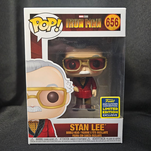 Marvel Pop! Vinyl Figure Stan Lee [Iron Man Cameo] [2020 Summer Convention] [656] - Fugitive Toys