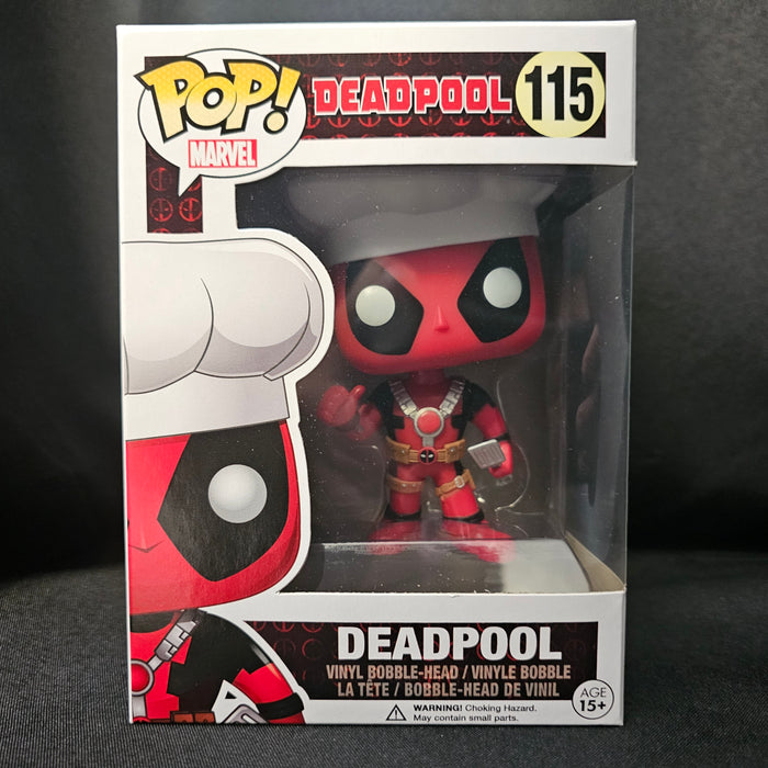 Marvel Pop! Vinyl Figure Chef Deadpool [115] - Fugitive Toys