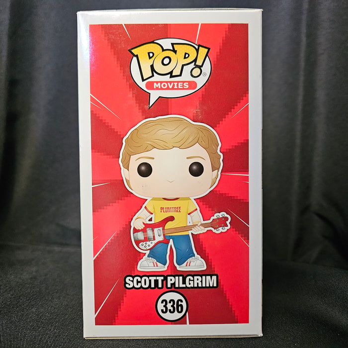Scott Pilgrim vs. The World Pop! Vinyl Figure Scott Pilgrim with Guitar [Plumtree Shirt] [Toys R Us] [336] - Fugitive Toys