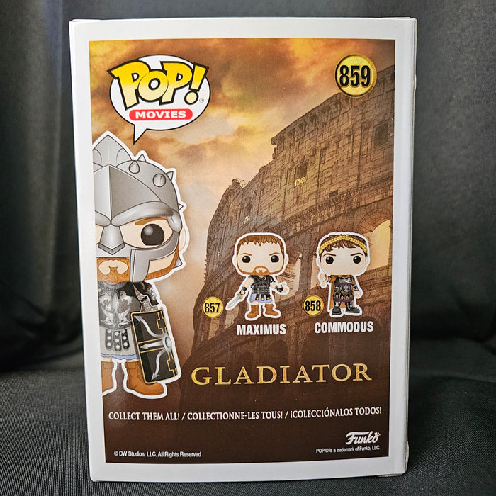 Gladiator Pop! Vinyl Figure Maximus [Full Armor] [Funko-Shop] [859] - Fugitive Toys