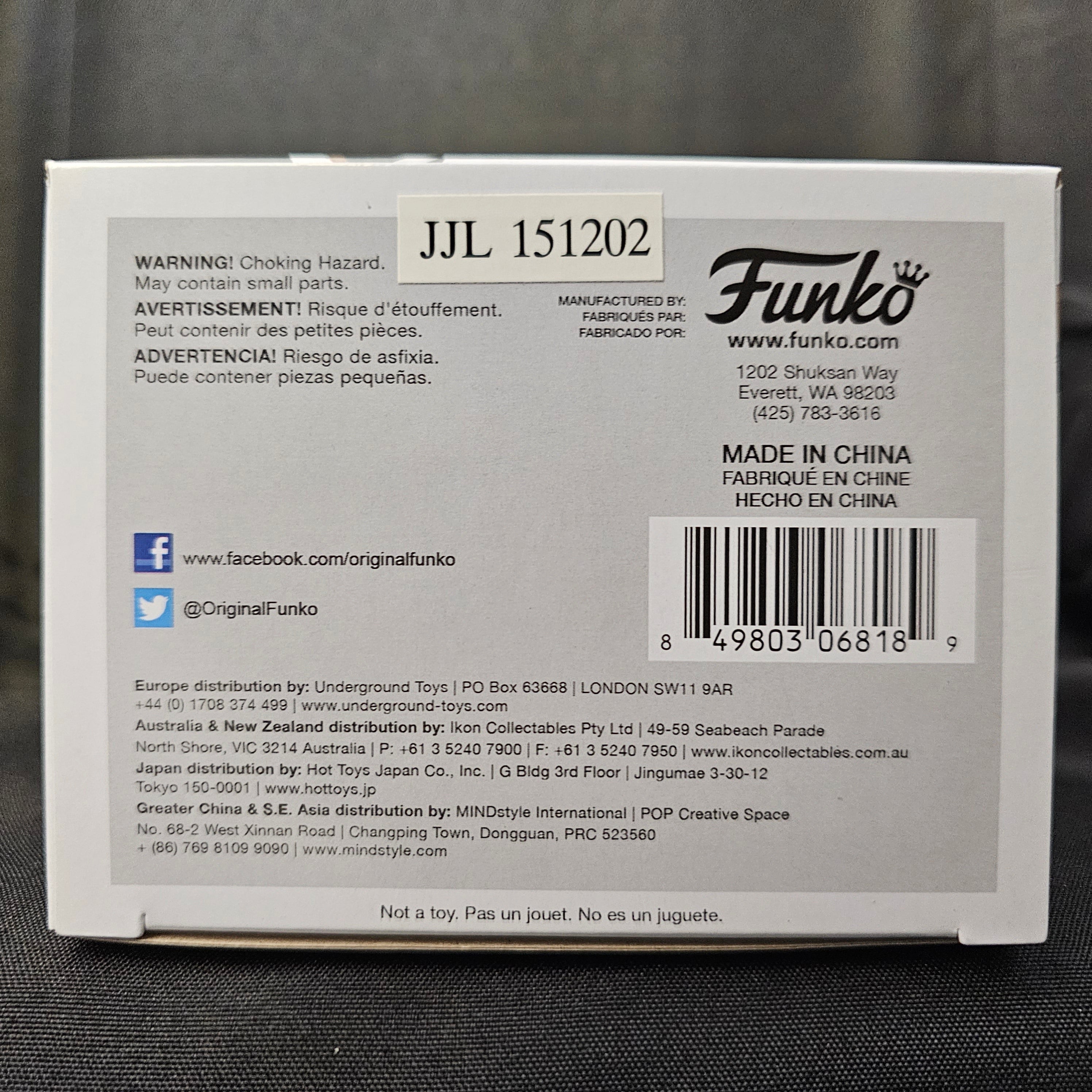 Fast and Furious Pop! Vinyl Luke Hobbs [277] - Fugitive Toys