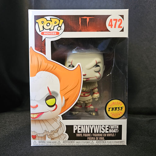 It Pop! Vinyl Figure Pennywise with Boat [Sepia Chase] [472] - Fugitive Toys