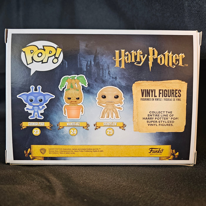 Harry Potter Pop! Minis 3 PK - Cornish Pixie, Mandrake & Grindylow [2016 Summer Convention Exclusive] - Fugitive Toys