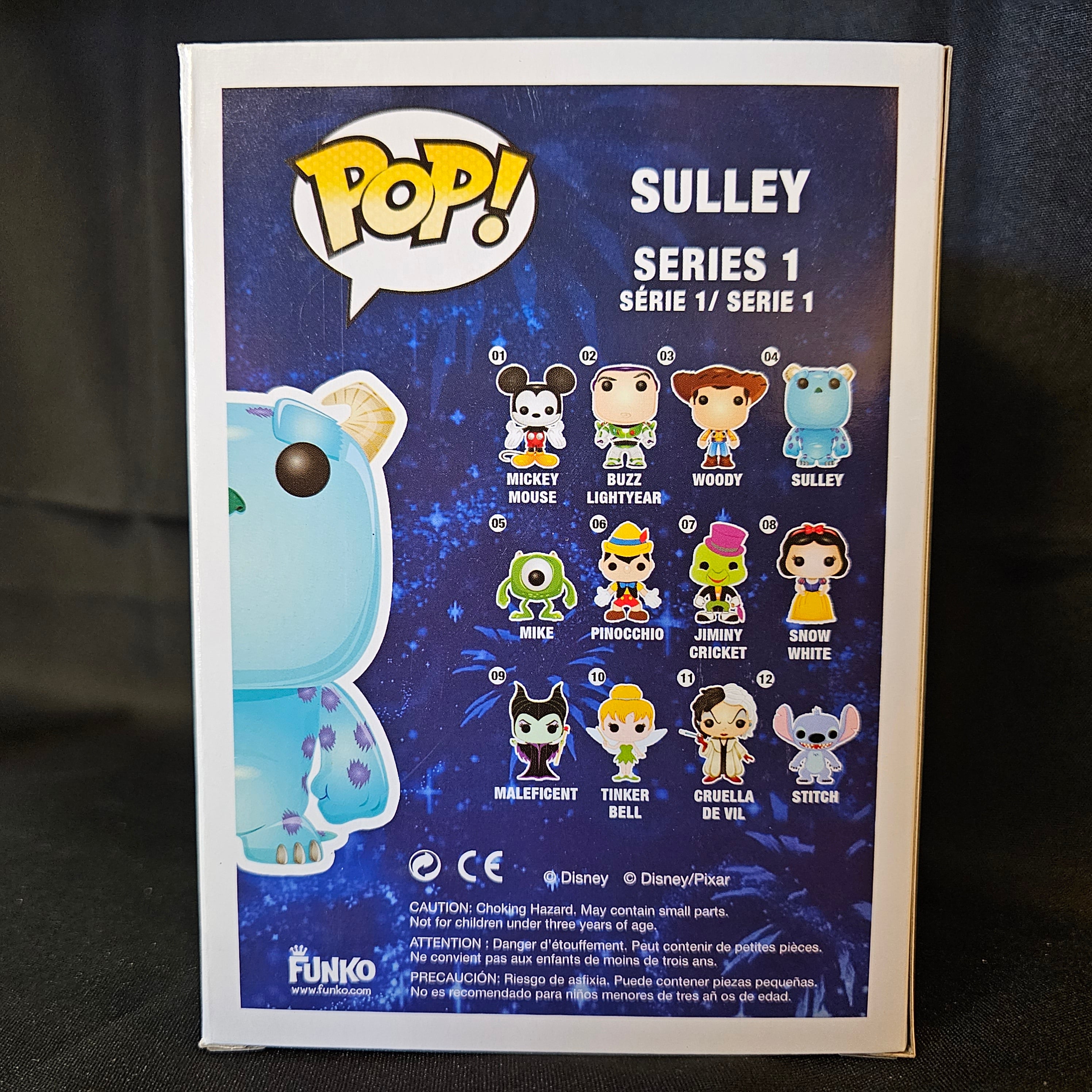 Disney Series 1 Pop! Vinyl Figure Sulley [Monsters Inc.] [04] - Fugitive Toys