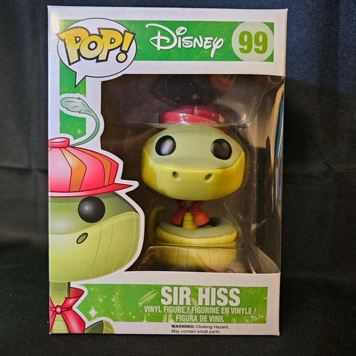 Disney Series 6 Pop! Vinyl Figure Sir Hiss [Robin Hood] [99] - Fugitive Toys