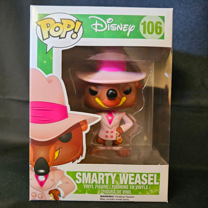 Disney Series 6 Pop! Vinyl Figure Smarty Weasel [Who Framed Roger Rabbit] [106] - Fugitive Toys