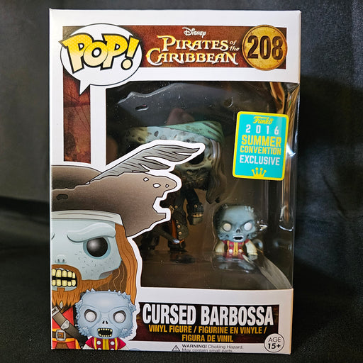 Disney Pop! Vinyl Figure Cursed Barbossa [Pirates of the Caribbean] (2016 Summer Convention) [208] - Fugitive Toys
