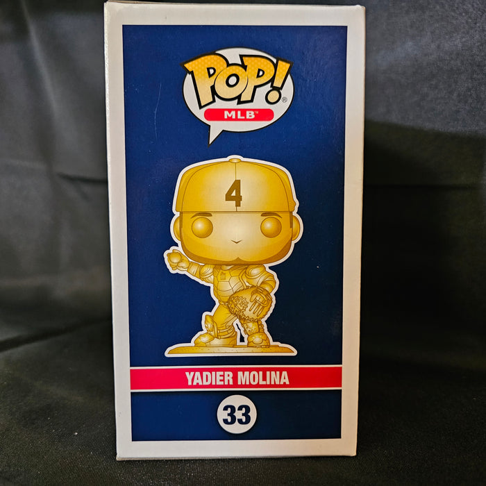 MLB Pop! Vinyl Figure Gold Yadier Molina [St. Louis Cardinals] [33] - Fugitive Toys